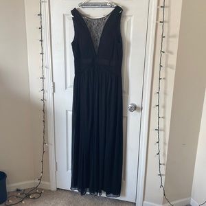 Adrianna Papell open back formal dress with sequins